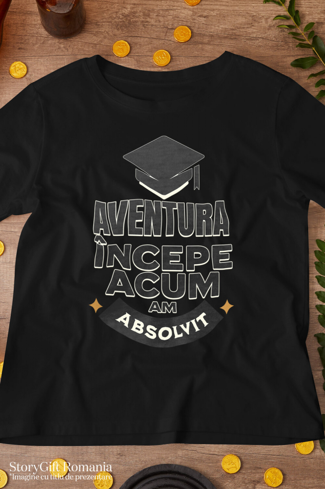 Tricou Femei, Barbati, Copii, Fata, Baiat, Unisex Personalizat Toca Absolvire | Cadou Personalizat pentru Absolvenți [3]