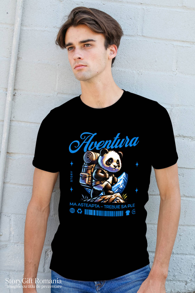 Tricou Femei, Barbati, Copii, Fata, Baiat, Unisex Personalizat Tricou Personalizat Aventură - „Aventura Mă Așteaptă” | Cadouri Haioase [2]