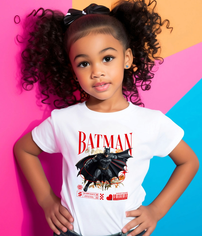 Tricou Copii cu Batman și Magia Florilor Disney 100% Bumbac, Alb, 10 Ani [4]