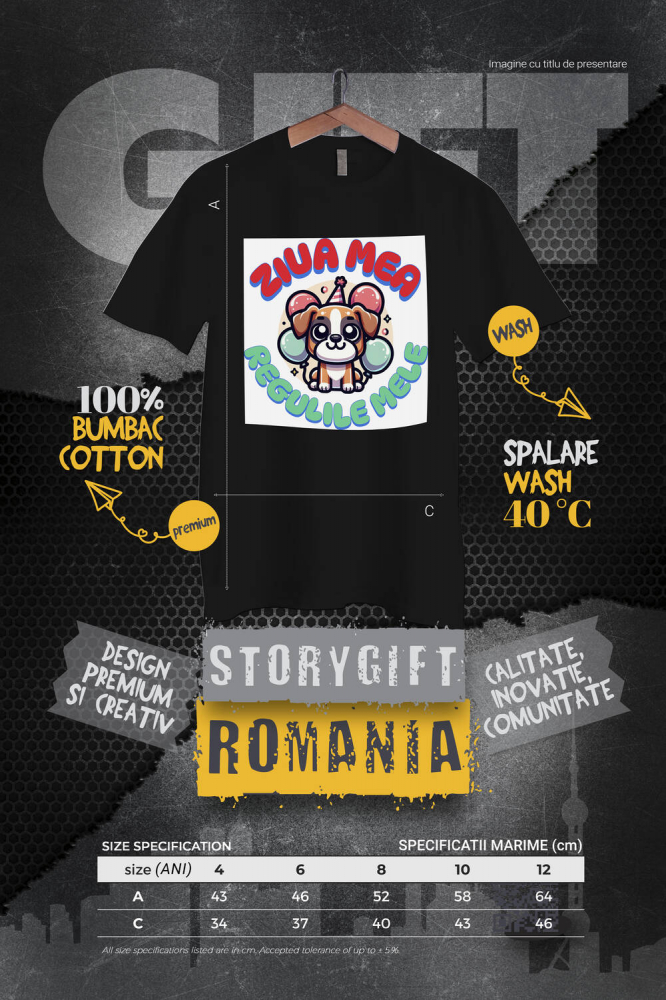 Tricou Femei, Barbati, Copii, Fata, Baiat, Unisex Personalizat [4]