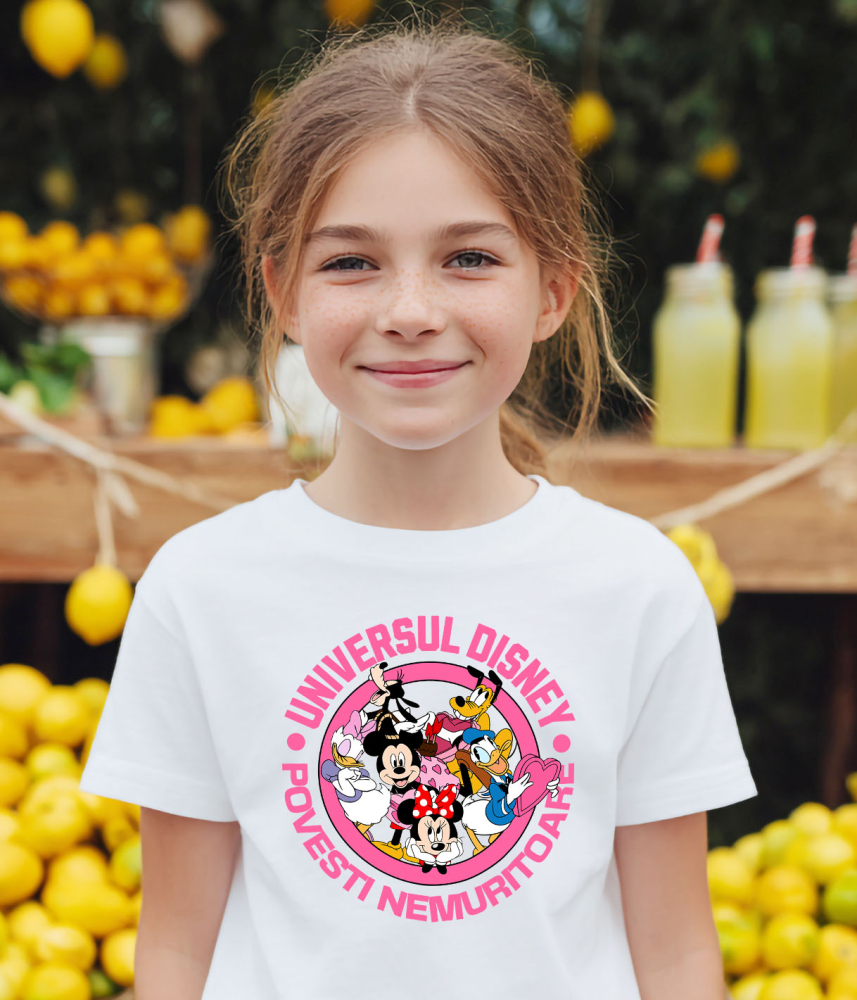 Tricou Copii cu Clubul lui Mickey Mouse 100% Bumbac, Alb, 10 Ani [3]