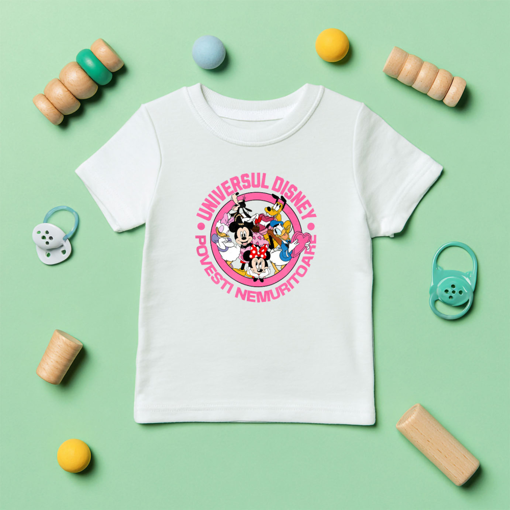 Tricou Copii cu Clubul lui Mickey Mouse 100% Bumbac, Alb, 10 Ani [5]