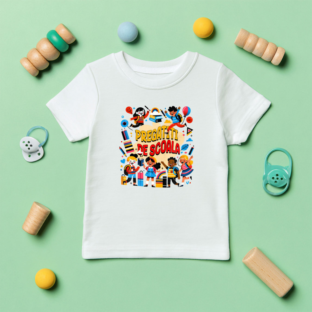 Tricou Femei, Barbati, Copii, Fata, Baiat, Unisex Personalizat Produse Personalizate Pentru Copii Veseli - Educație, Rechizite Școlare și Distracție [5]