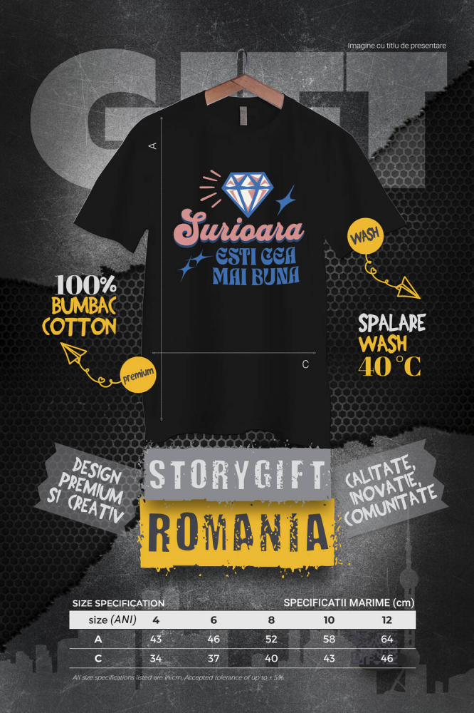 Tricou Femei, Barbati, Copii, Fata, Baiat, Unisex Personalizat [4]