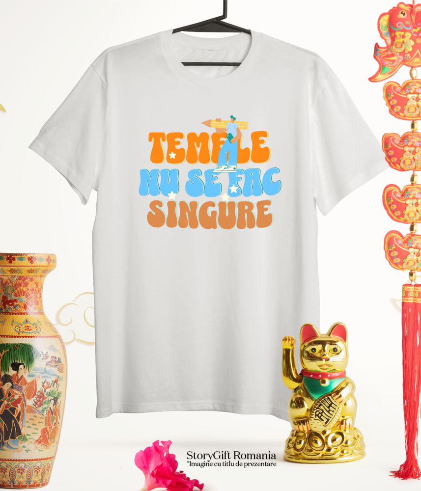 Tricou Femei, Barbati, Copii, Fata, Baiat, Unisex Personalizat Tricou Personalizat Băiat - "Temele Nu Se Fac Singure" | Cadou pentru Școlari și Iubitori de Educație [5]