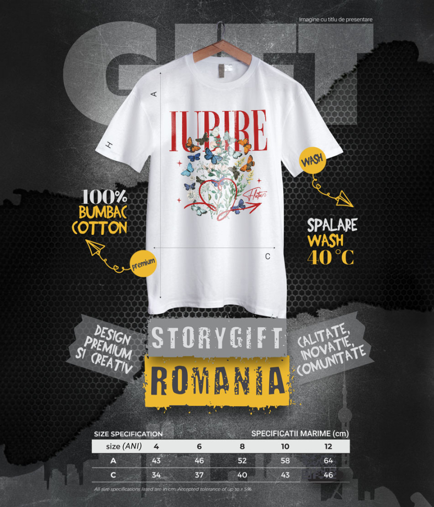 Tricou Femei, Barbati, Copii, Fata, Baiat, Unisex Personalizat Trandafir Colorat Arta Pictura Curgătoare pentru Cea Mai Bună Prietenă | Cadouri Personalizate pentru Familie și Prieteni [6]