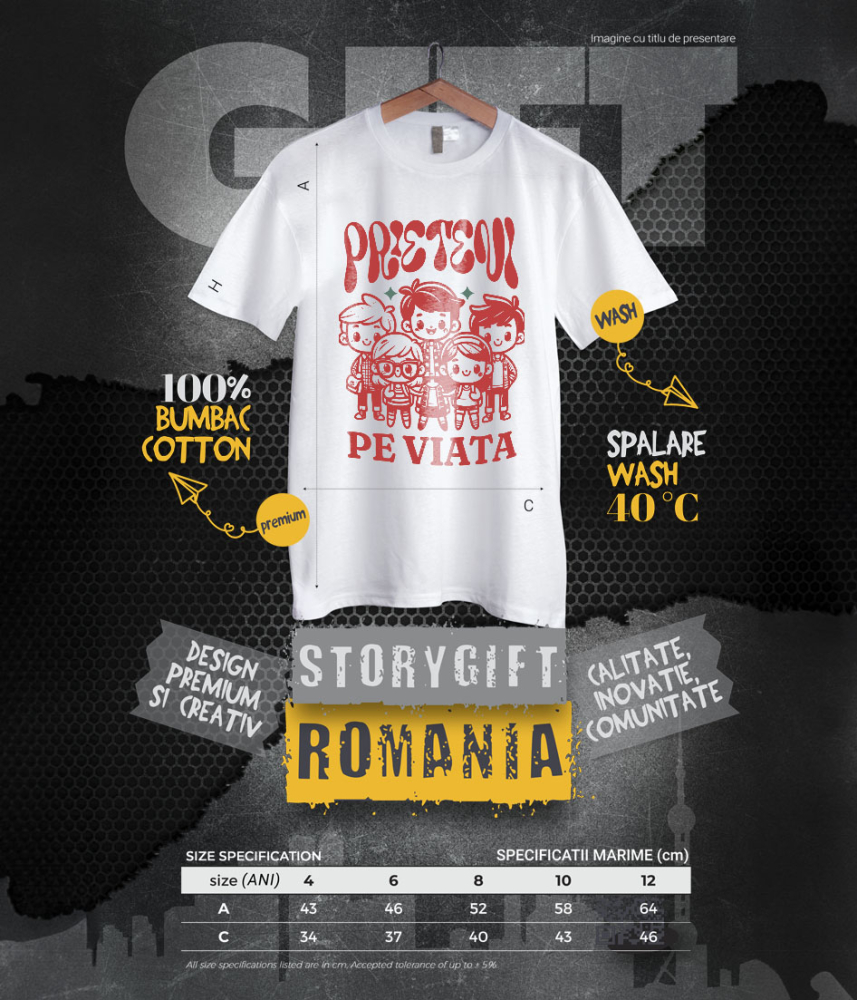 Tricou Femei, Barbati, Copii, Fata, Baiat, Unisex Personalizat Cadouri personalizate pentru copii, familie și prieteni – Amintiri din copilărie și iubire [6]
