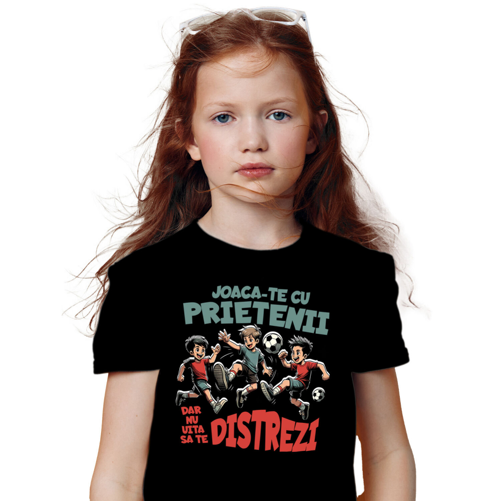 Tricou Femei, Barbati, Copii, Fata, Baiat, Unisex Personalizat Cadouri Personalizate pentru Iubitorii Fotbalului – Familie, Prieteni și Distracție [1]