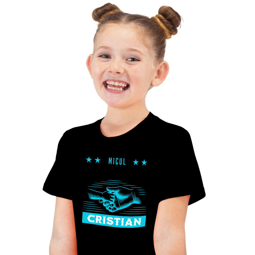 Tricou Femei, Barbati, Copii, Fata, Baiat, Unisex Personalizat Produse Personalizate pentru Familie, Copii și Tati | Cadouri pentru Tată și Fiu [1]