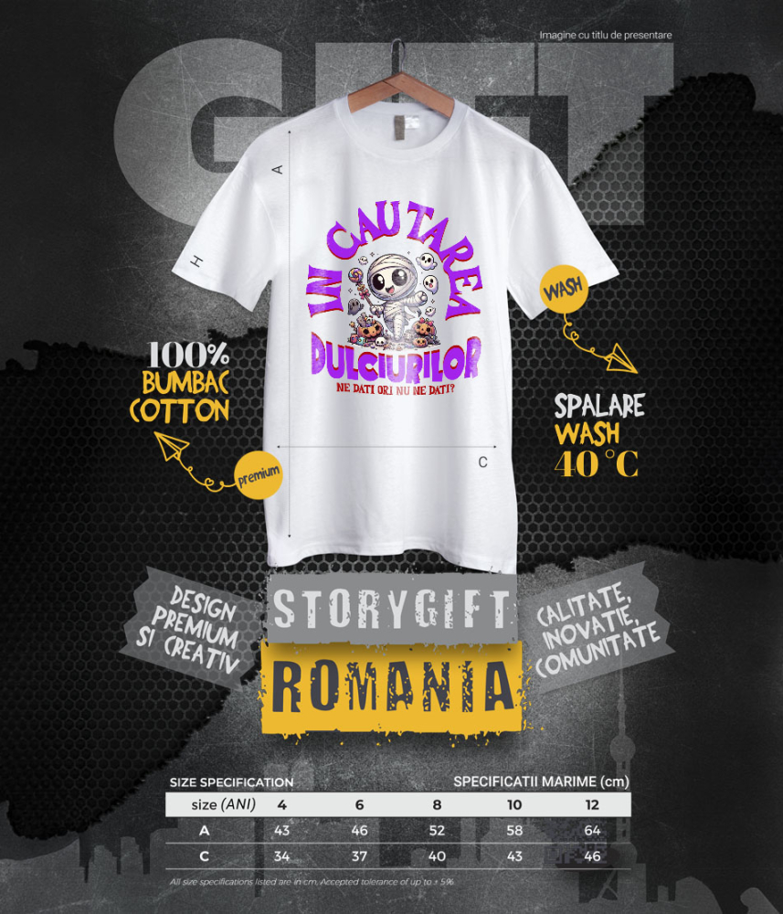 Tricou Femei, Barbati, Copii, Fata, Baiat, Unisex Personalizat Diavol Drăguț cu Furca pentru Halloween | Micul Diavol Este Foarte Drăguț | Cadou Personalizat pentru Copii [6]