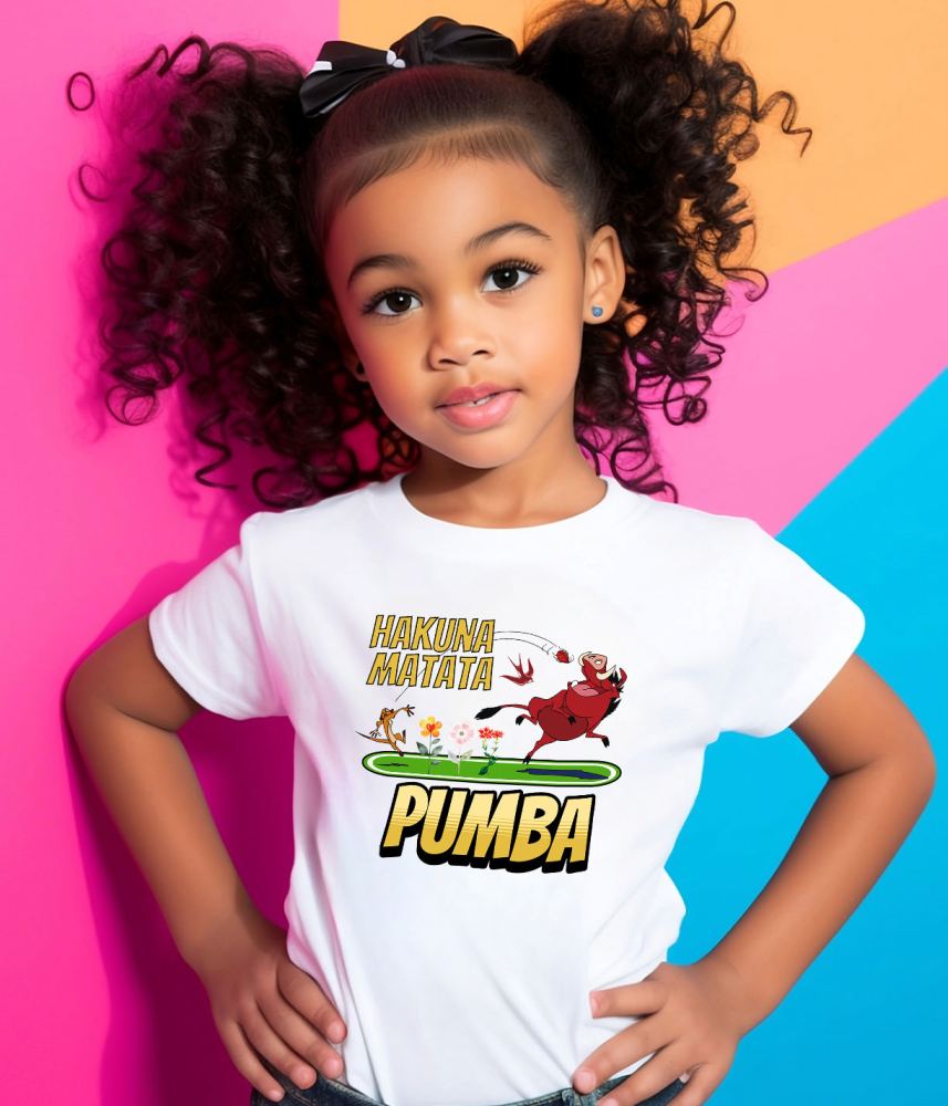 Tricou Copii cu Pumba, îndrăgostit până peste urechi, cu inimioare 100% Bumbac, Alb, 6 Ani [4]