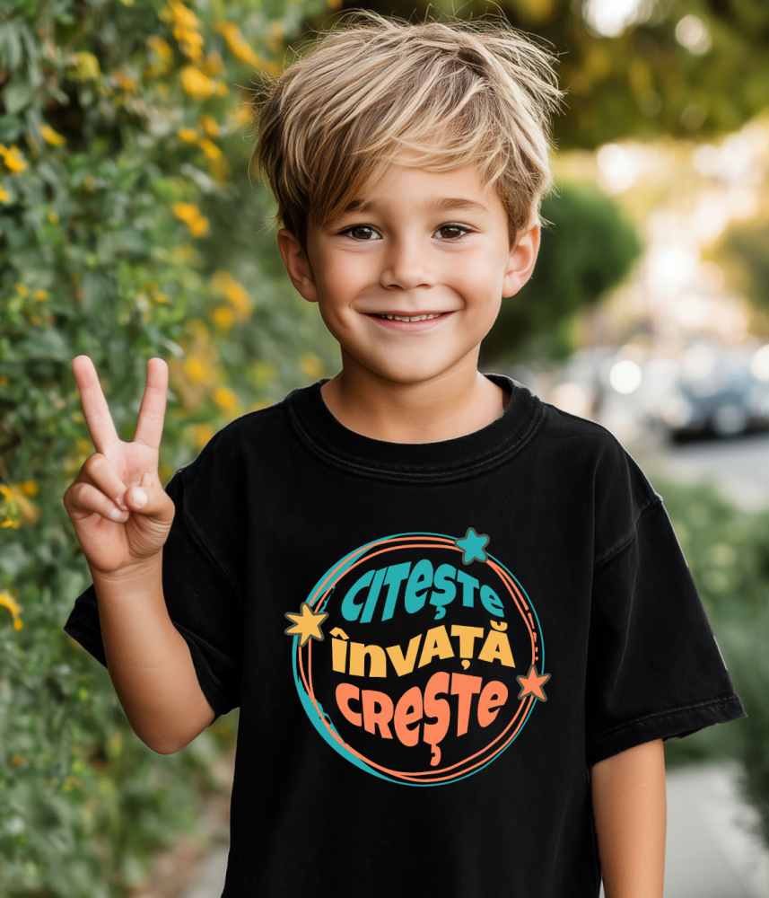 Tricou Femei, Barbati, Copii, Fata, Baiat, Unisex Personalizat Sfera Colorată | Citeste, Învață și Crește – Produse Educaționale pentru Copii [3]
