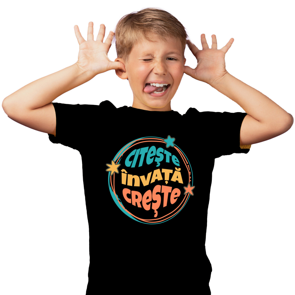 Tricou Femei, Barbati, Copii, Fata, Baiat, Unisex Personalizat Sfera Colorată | Citeste, Învață și Crește – Produse Educaționale pentru Copii [1]