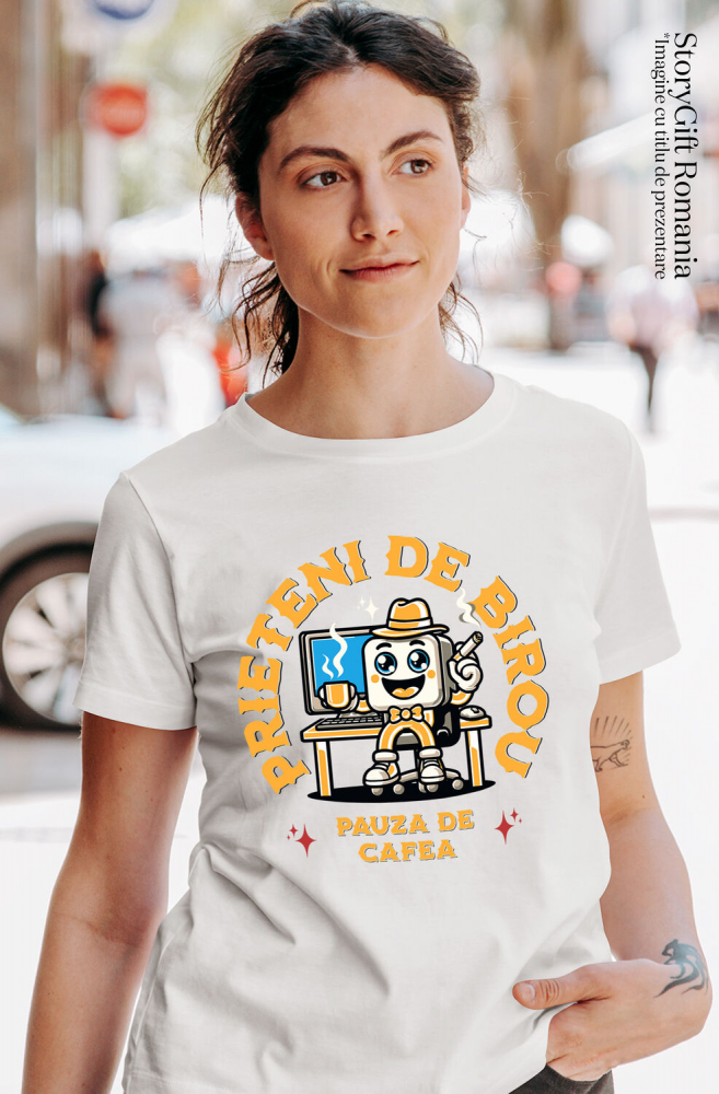 Tricou Femei, Barbati, Copii, Fata, Baiat, Unisex Personalizat Cadouri personalizate pentru birou, familie, copii, tati și prieteni - Animatie sef birou [2]