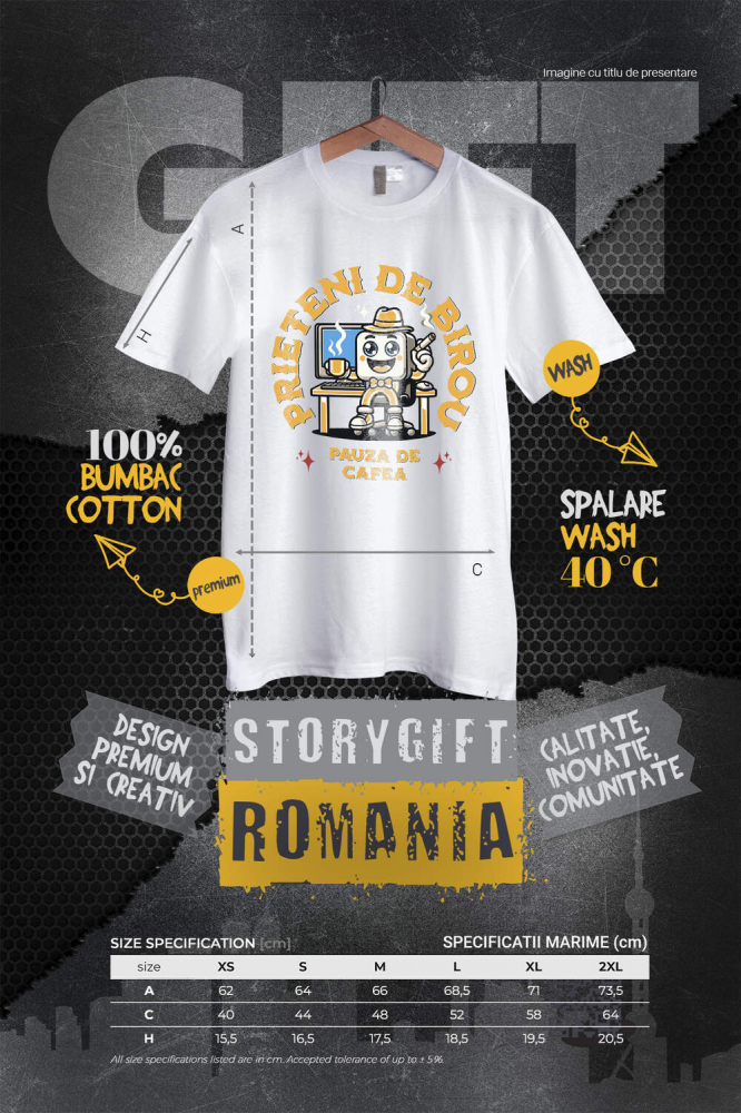 Tricou Femei, Barbati, Copii, Fata, Baiat, Unisex Personalizat Cadouri personalizate pentru birou, familie, copii, tati și prieteni - Animatie sef birou [4]