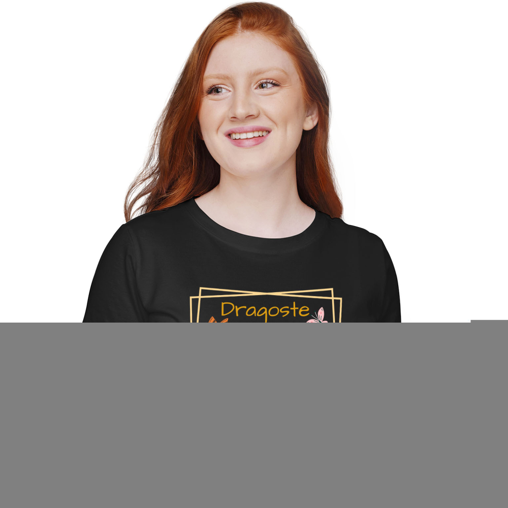 Tricou Femei, Barbati, Copii, Fata, Baiat, Unisex Personalizat Buchet de Flori Colorate | Dragoste și Puterea Florilor | Cadou Personalizat cu Mesaj de Iubire [1]