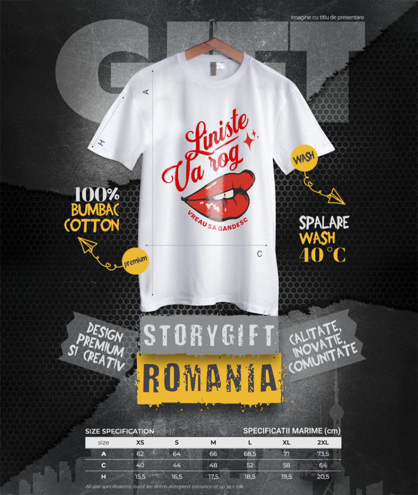 Tricou Femei, Barbati, Copii, Fata, Baiat, Unisex Personalizat „Cadouri personalizate pentru femei cu mesaje amuzante și buze roșii | Produse haioase pentru prieteni și familie” [4]