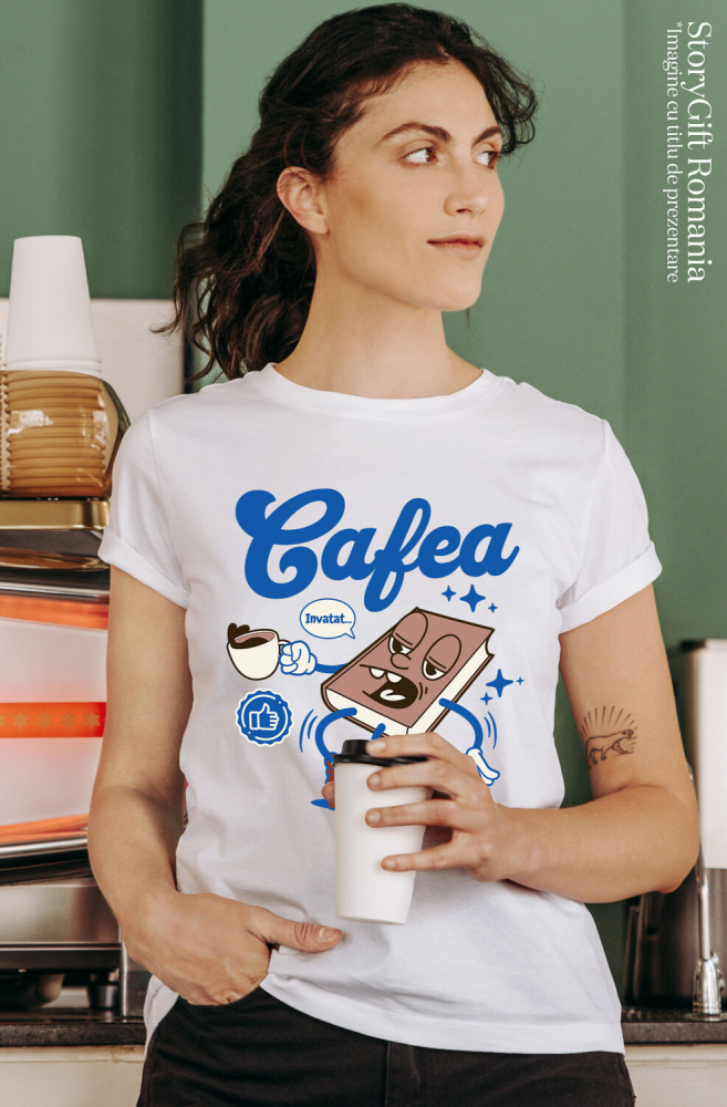 Tricou Femei, Barbati, Copii, Fata, Baiat, Unisex Personalizat „Cana Personalizată „Carte Extenuată” – Cadou Perfect pentru Studenți și Învățăcei” [2]