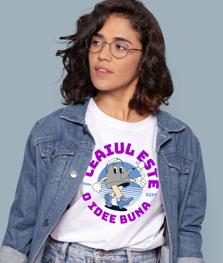 Tricou Femei, Barbati, Copii, Fata, Baiat, Unisex Personalizat „Ceainic Vesel Personalizat - Cadou Perfect pentru Iubitorii de Ceai” [2]