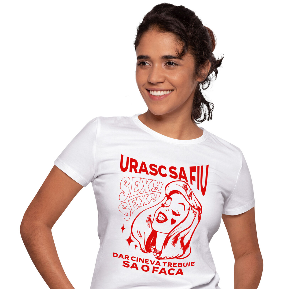 Tricou Femei, Barbati, Copii, Fata, Baiat, Unisex Personalizat „Urasc să fiu sexy, dar cineva trebuie să o facă” – Mesaj Haios pentru Femei cu Păr Lung [1]