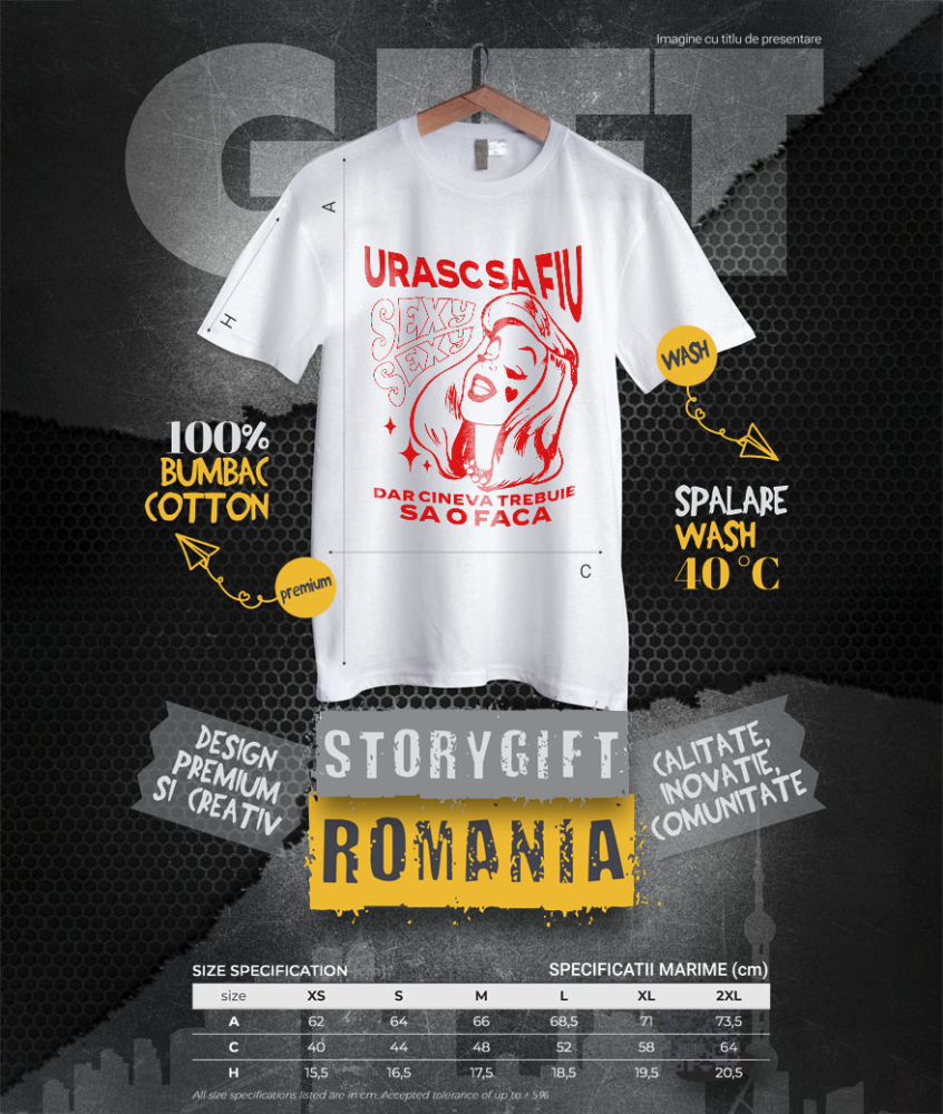Tricou Femei, Barbati, Copii, Fata, Baiat, Unisex Personalizat „Urasc să fiu sexy, dar cineva trebuie să o facă” – Mesaj Haios pentru Femei cu Păr Lung [4]