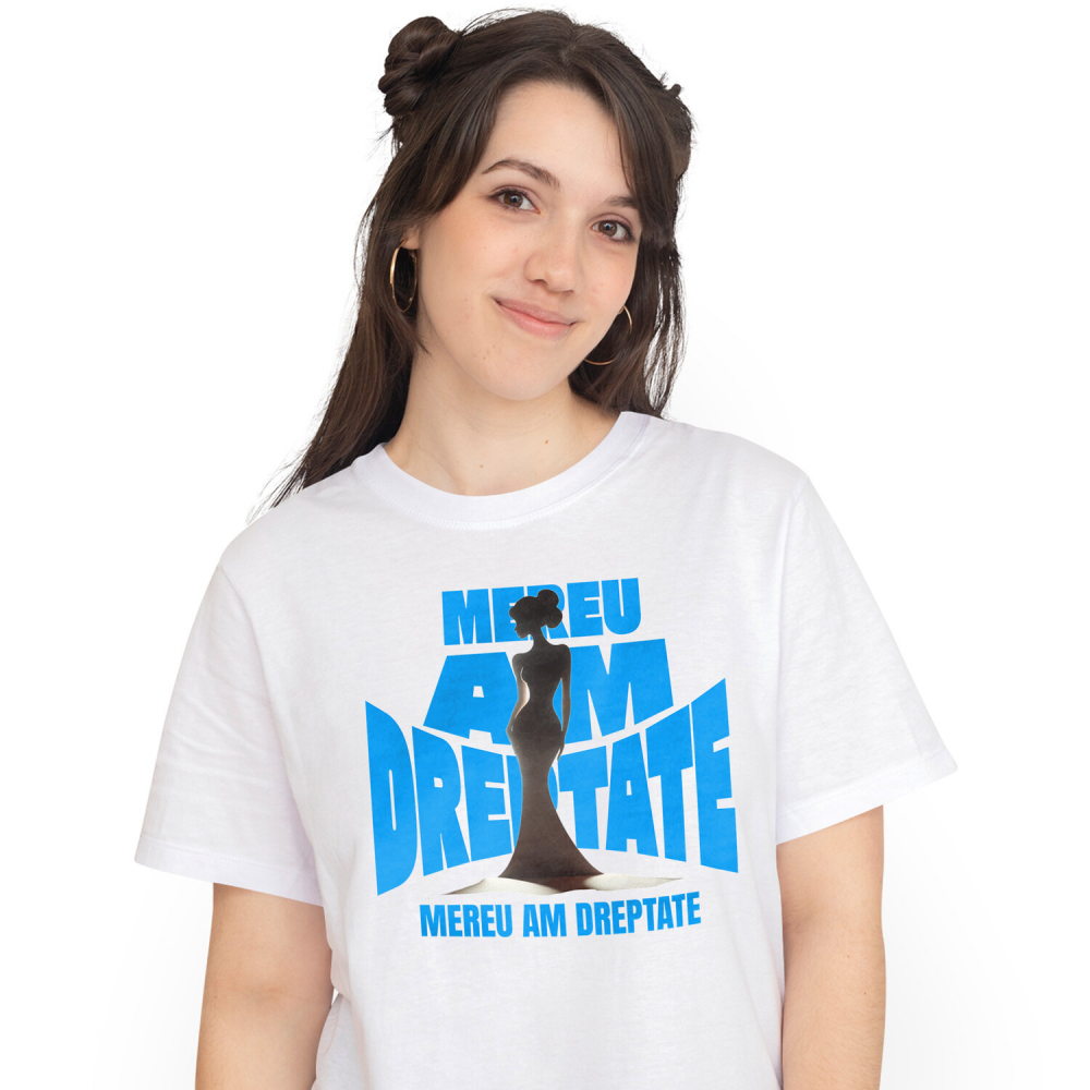 Tricou Femei, Barbati, Copii, Fata, Baiat, Unisex Personalizat Citate Puternice pentru Femei – „Mereu Am Dreptate” – Cadou Personalizat pentru Femei Puternice, Mame și Prietene [1]