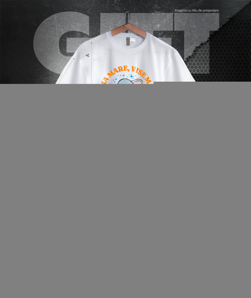 Tricou Femei cu Dumbo si momentul de baie 100% Bumbac, Alb, XL [4]