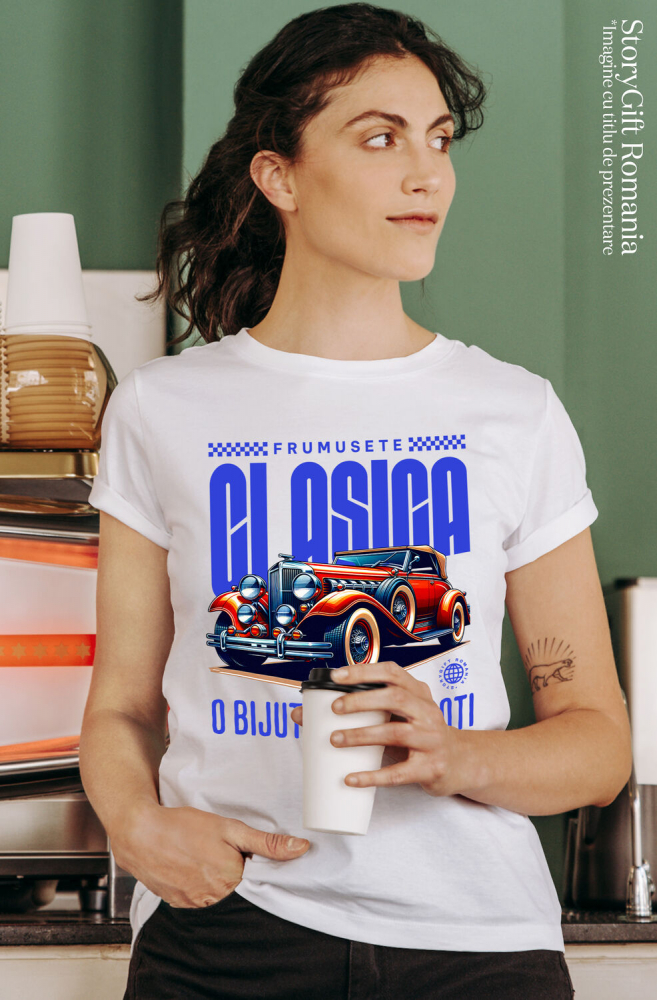 Tricou Femei, Barbati, Copii, Fata, Baiat, Unisex Personalizat Mașină Vintage Clasică – Eleganță și Lux pe 4 Roți [2]