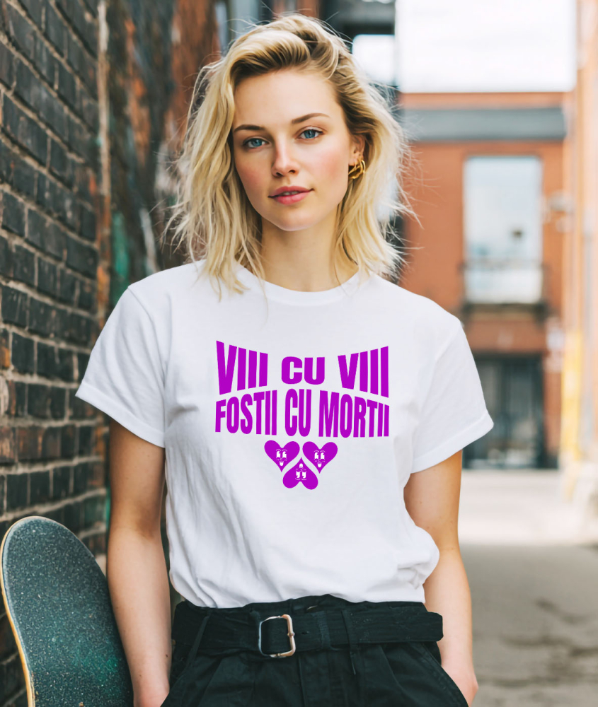 Tricou Femei, Barbati, Copii, Fata, Baiat, Unisex Personalizat „Cadouri personalizate amuzante cu mesaje despre iubire adolescentină și smiley face pentru familie și prieteni” [2]
