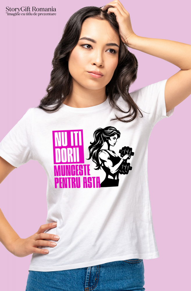 Tricou Femei, Barbati, Copii, Fata, Baiat, Unisex Personalizat Tricou Personalizat Fitness – Iubitorii de Sport | Cadou Motivațional [2]