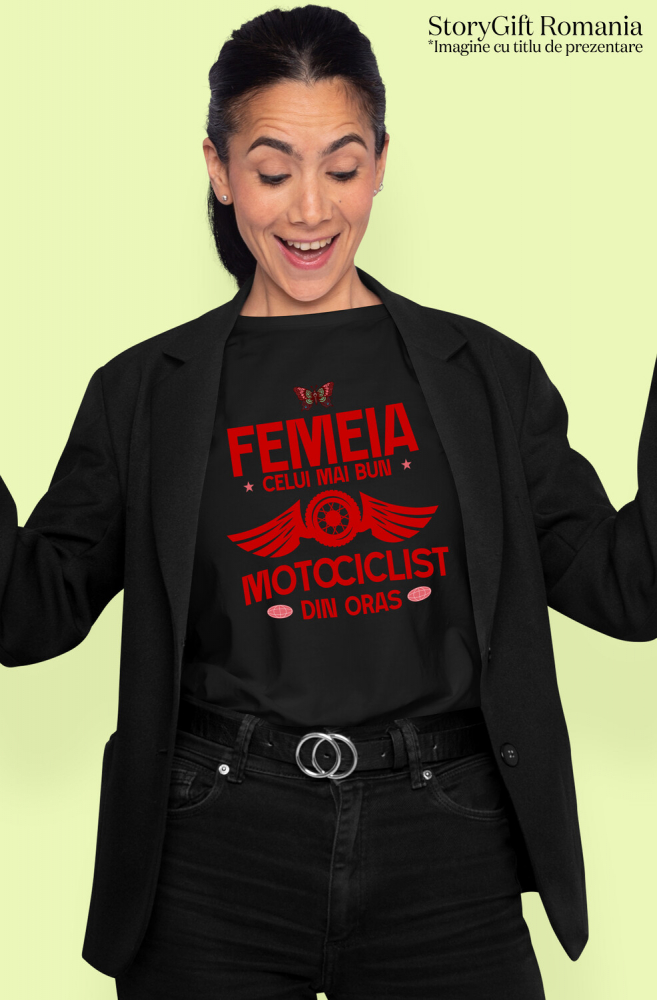 Tricou Femei, Barbati, Copii, Fata, Baiat, Unisex Personalizat Tricouri Personalizate Moto - Pasiune, Dragoste și Aventură Pe Două Roți [2]