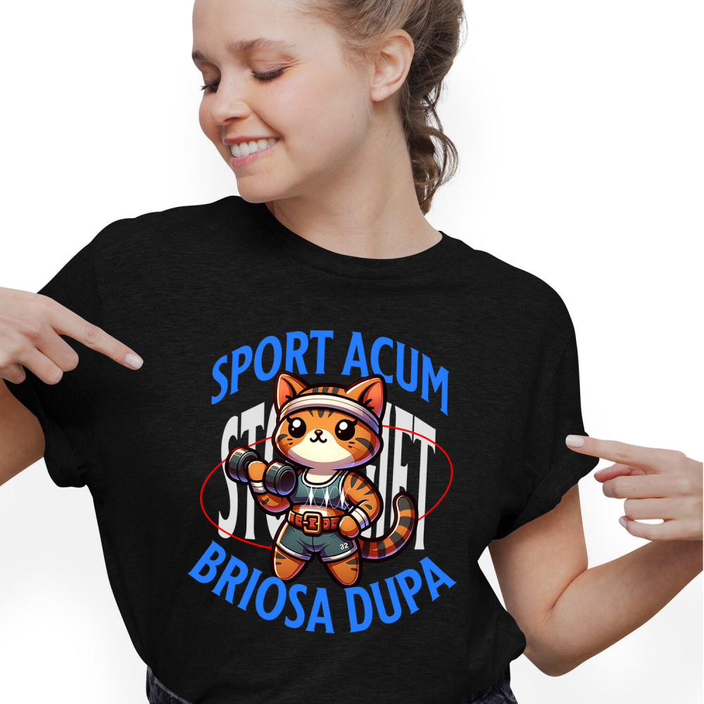 Tricou Femei, Barbati, Copii, Fata, Baiat, Unisex Personalizat Pisică Stil Tigru - Tricou Personalizat Motivațional pentru Sportivi și Prieteni [1]