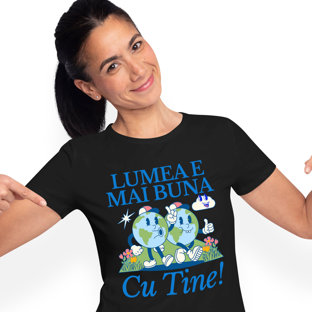 Tricou Femei, Barbati, Copii, Fata, Baiat, Unisex Personalizat Cadouri personalizate pentru familie și prieteni, mesaje pozitive despre natura și prietenie [1]