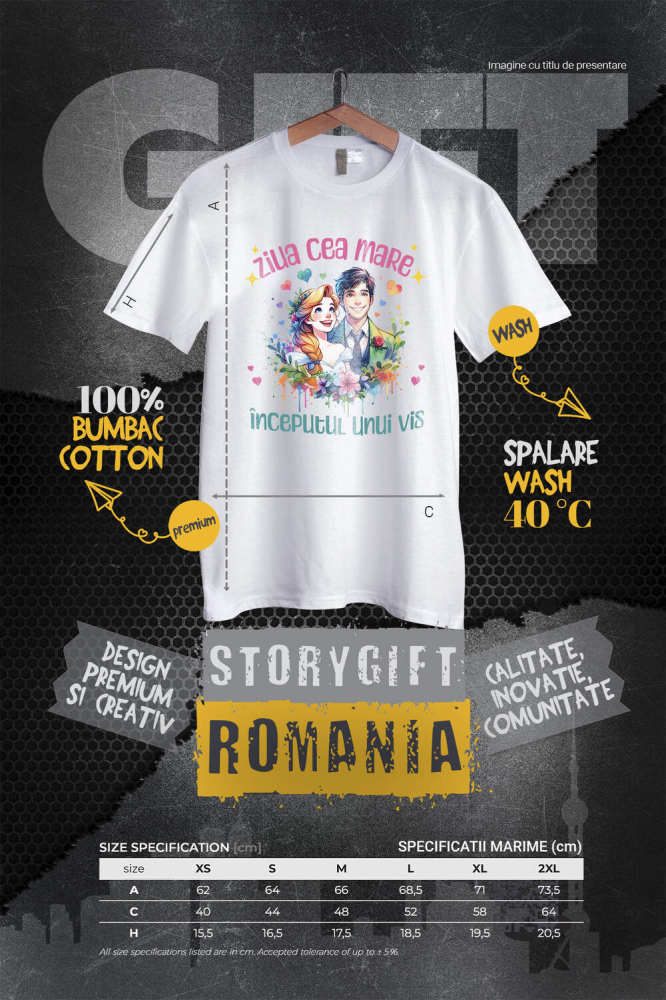 Tricou Femei, Barbati, Copii, Fata, Baiat, Unisex Personalizat [4]