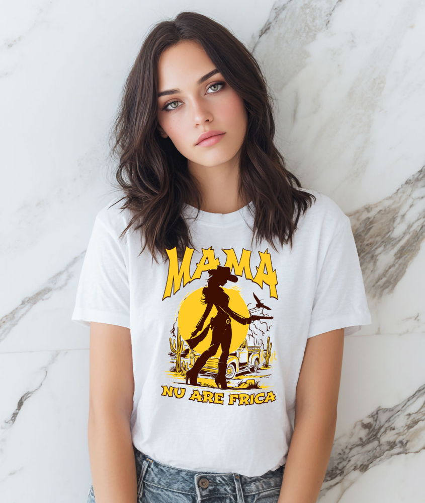 Tricou Femei, Barbati, Copii, Fata, Baiat, Unisex Personalizat "Mama Nu Are Frică – Cadouri Personalizate pentru Femeia Puternică și Curajoasă" [2]