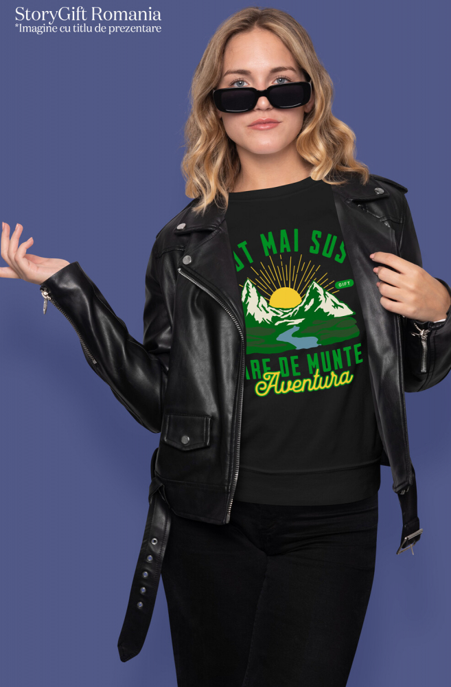 Tricou Femei, Barbati, Copii, Fata, Baiat, Unisex Personalizat "Aventura în Valea de Munte – Stâncă Înaltă și Natură Muntească" [2]