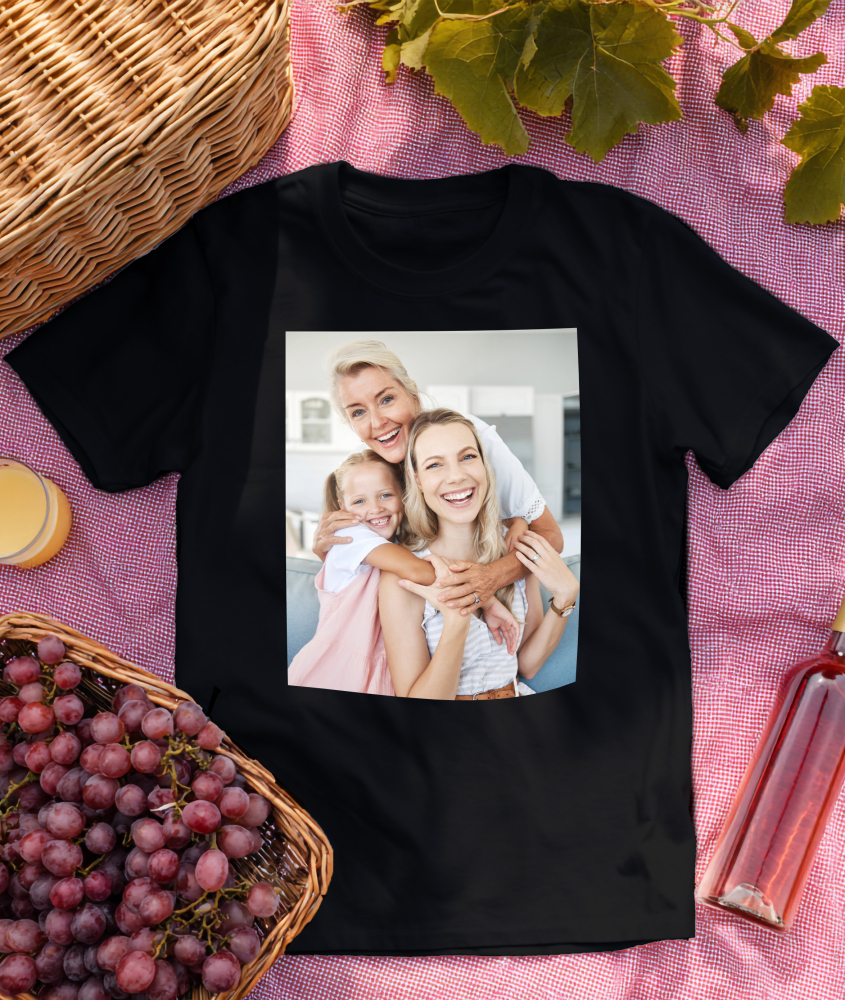 Tricou Femei personalizat cu poza / fotografie 100% Bumbac, Negru, XL [3]