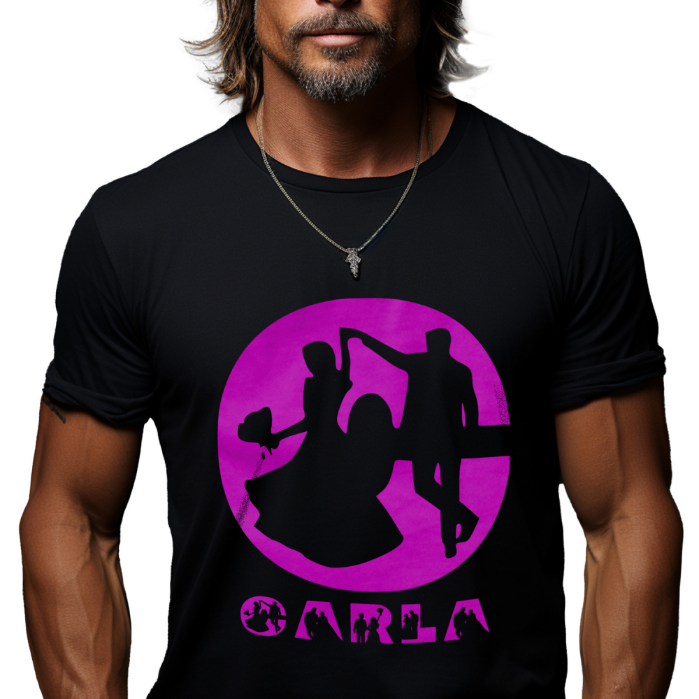 Tricou Personalizat Barbati Pentru Cerere casatorie, Nunta, Text Nume Personalizat, Valentine's day, Culoare Mov, Negru, 100% Bumbac, Marime XS [1]