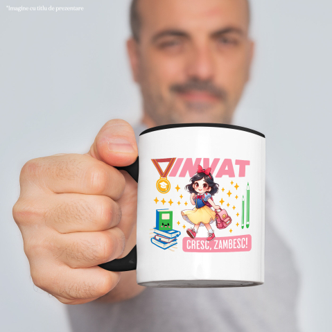 Cana Cu Alba ca Zăpada – Cărți, Zâmbete și Magie, Ceramica, 330ML [2]