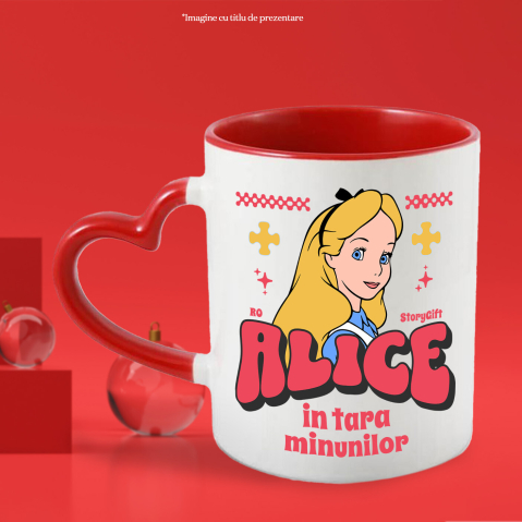 Cana Cu Alice si Alladin – Aventuri Magice pentru Fete, Ceramica, 330ML [1]