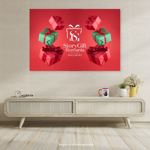 Cana cu Animal in Costum si papion, Peronalizata cu Numele si Poza Animalului Tau cu Maner Rosu [7]