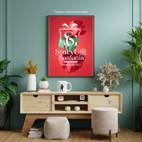 Cana cu Animal Soldat in Armata cu Pusca in Mana, Trupele Speciale, Peronalizata cu Numele si Poza Animalului Tau cu Maner Alb [7]