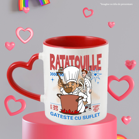 Cana Cu Auguste si Linguine fac ciorba-Gustul copilariei, Ceramica, 330ML [3]