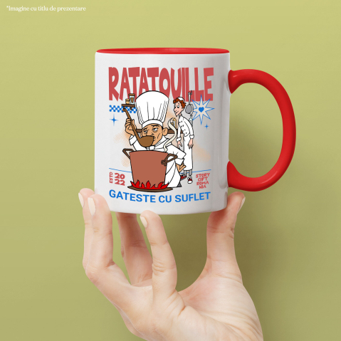 Cana Cu Auguste si Linguine fac ciorba-Gustul copilariei, Ceramica, 330ML [1]