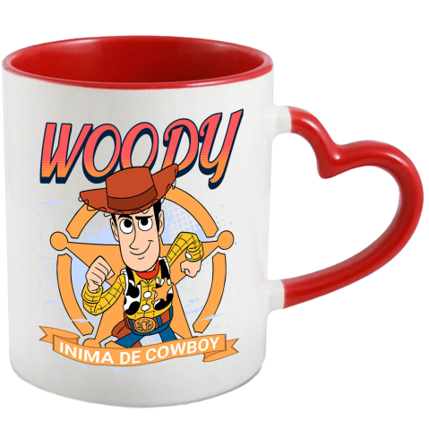 Desene Animate - Cana Cu Aventuri cu Woody la fiecare pas, Ceramica, 330ML