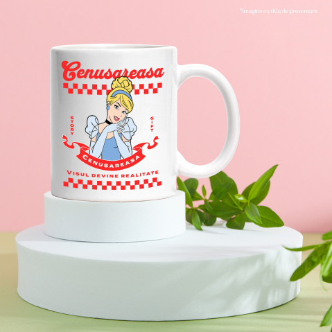 Cana Cu Aventurile Cenusaresei, Ceramica, 330ML [3]