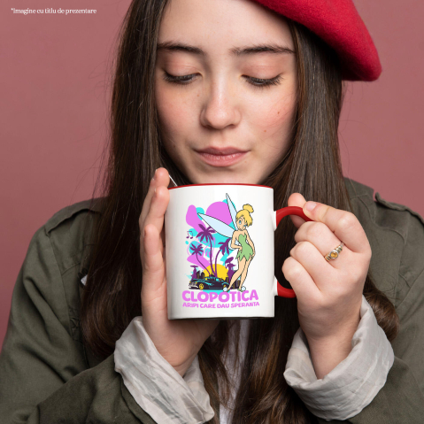 Cana Cu Aventurile Clopoțicăi în tărâmul zânelor, Ceramica, 330ML [2]