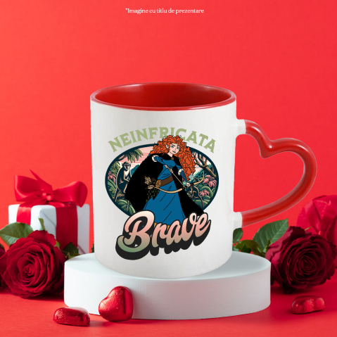 Cana Cu Brave – Energie si Curaj, Ceramica, 330ML [3]