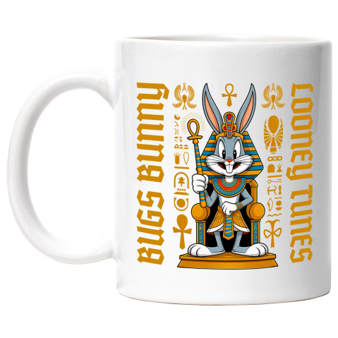 Desene Animate - Cana Cu Bugs Bunny Regal – Spirit de Campion, Ceramica, 330ML