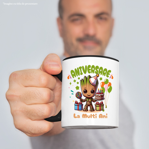 Cana Cu Cadouri Unice Groot Marvel pentru Ziua de Nastere, Ceramica, 330ML [1]